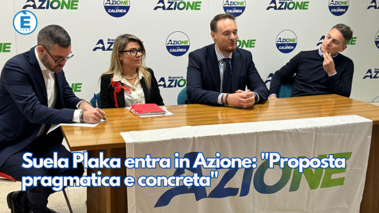 Suela Plaka entra in Azione: “Proposta pragmatica e concreta”